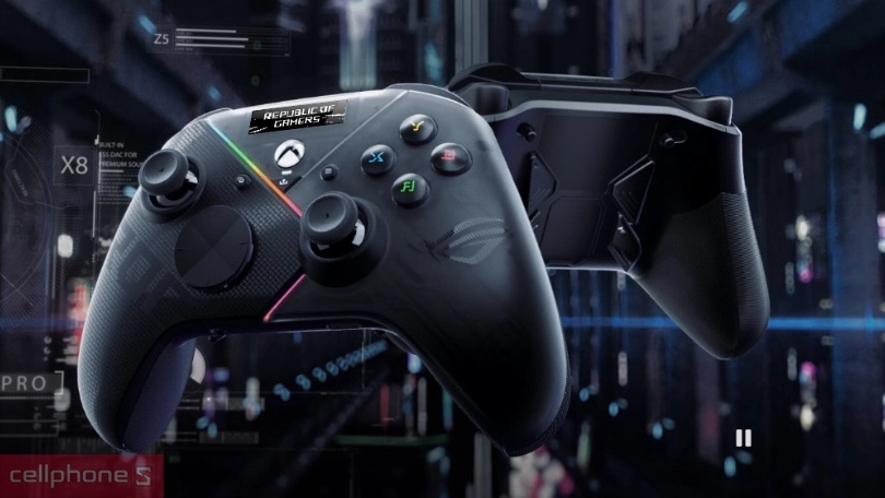 Tính năng tay cầm chơi game Asus ROG Raikiri