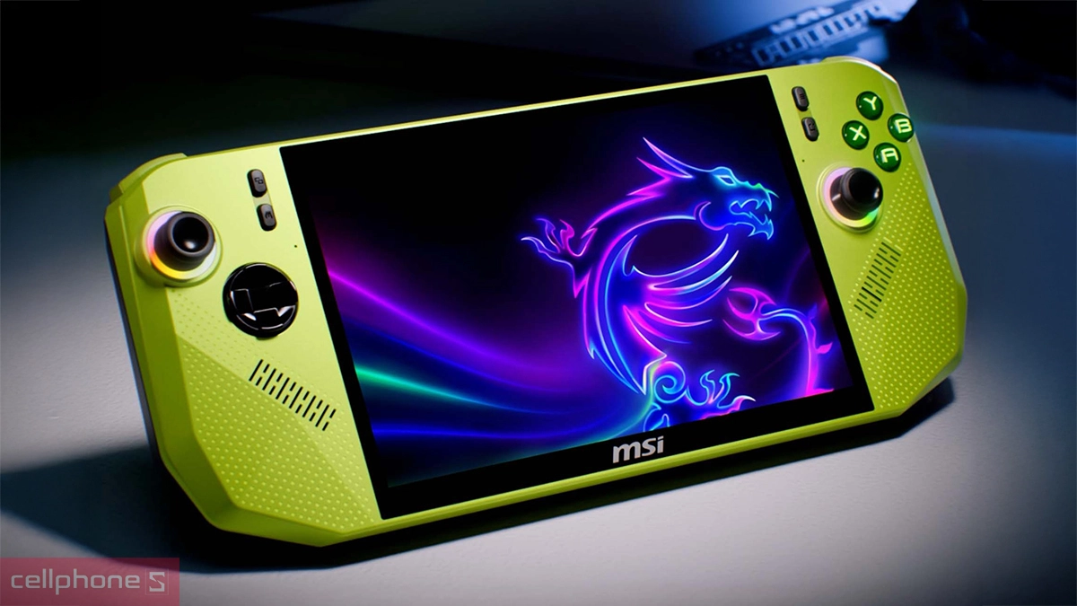 Thiết kế máy chơi game MSI Claw A8 BZ2EM