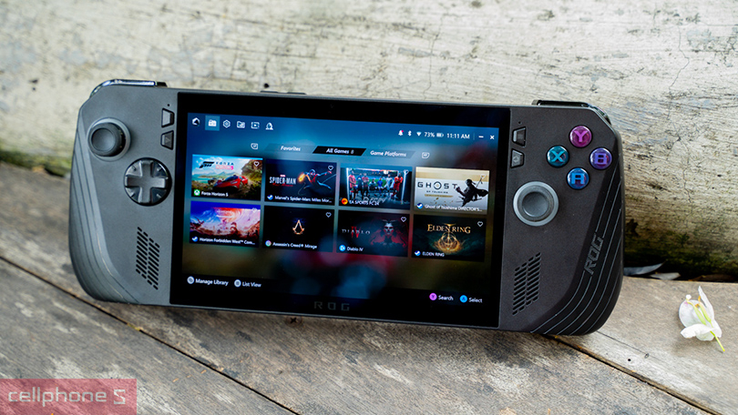 Asus ROG Ally X - Hiệu năng siêu mượt mà, màn hình kích thước lớn