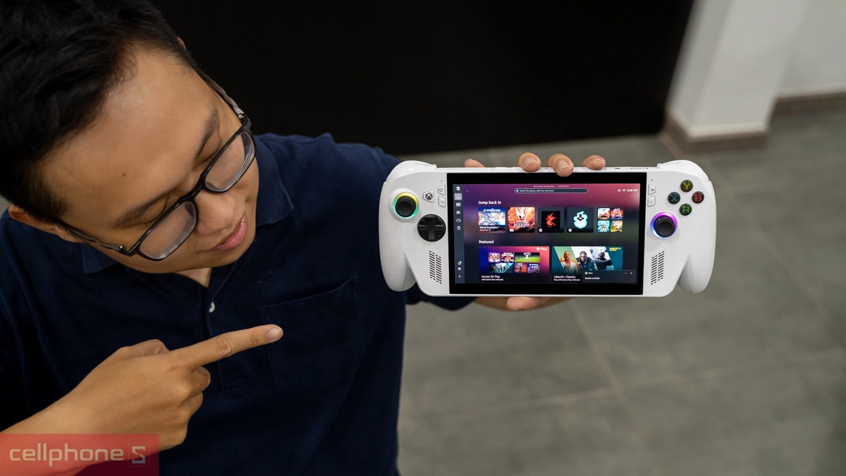 ROG Xbox Ally - Thiết bị chơi game cầm tay đa năng, mạnh mẽ