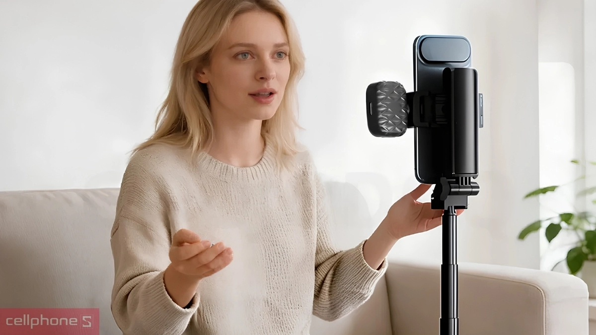 Khả năng tương thích đa thiết bị của Gậy chụp ảnh Tripod GOOJODOQ BD3025
