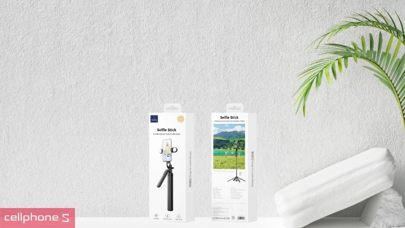 Khả năng tương thích gậy chụp ảnh Tripod Wiwu Selfie Stick SE012