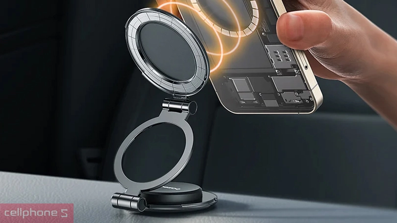 Chất liệu giá đỡ điện thoại ô tô Baseus Magpro Series II