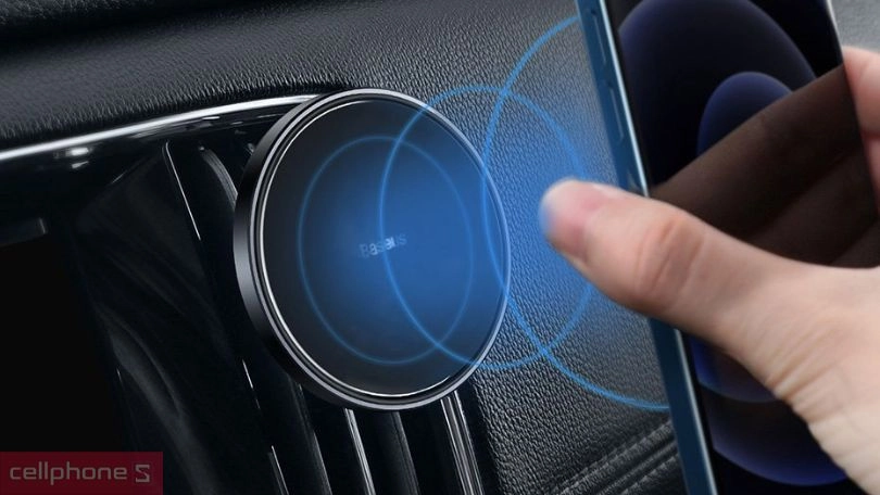 Khả năng giữ chắc điện thoại của giá đỡ điện thoại Baseus NeoGravity Magnetic Car Mount