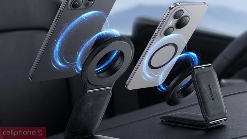 Thiết kế giá đỡ điện thoại trên ô tô Baseus Primetrip Series C02 Mega
