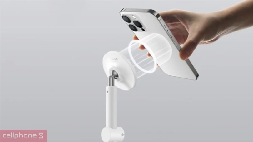 Thiết kế giá đỡ điện thoại từ tính Baseus MagPro