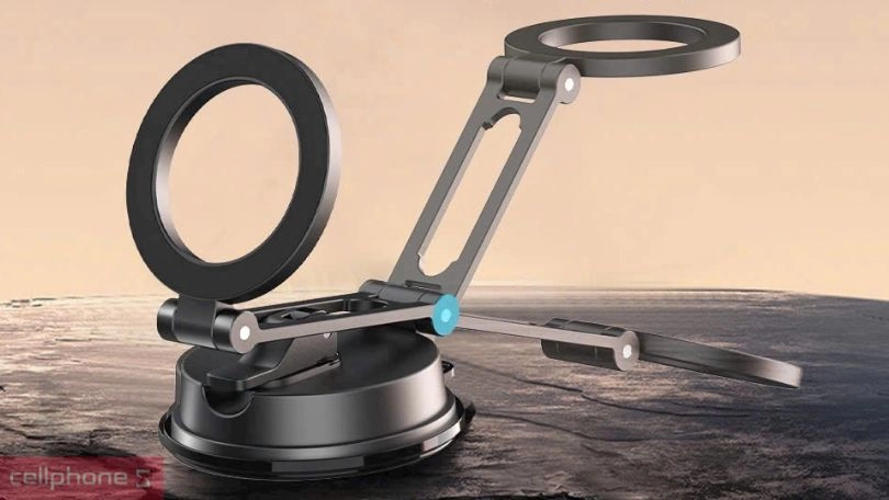 Thiết kế của giá đỡ điện thoại ô tô Wiwu Magnetic CH055