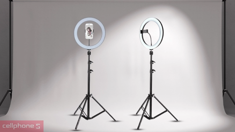 Giá đỡ điện thoại kiêm đèn Livestream Havit ST7012 Pro - Chất lượng và chuyên nghiệp