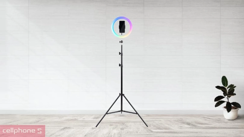 Giá đỡ điện thoại kiêm đèn livestream Havit ST7026 – Linh hoạt sử dụng