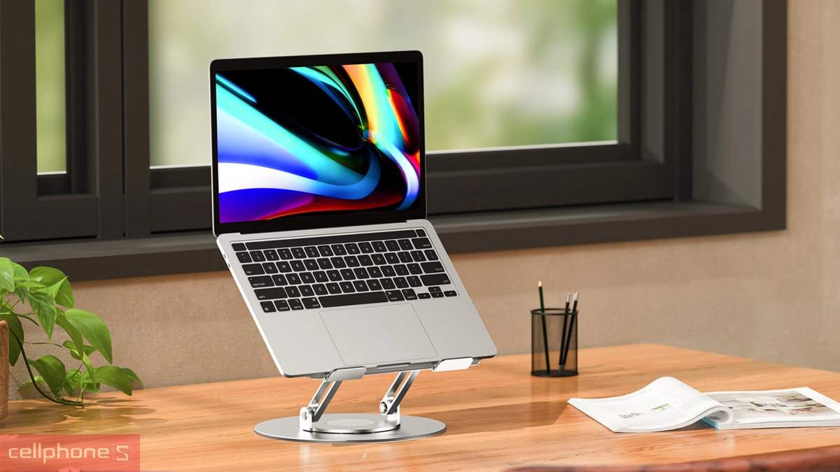 Thiết kế giá đỡ Laptop/Macbook Rapoo SL500