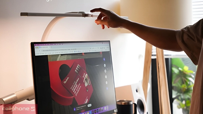 Đèn bàn LED HyperWork Luna - HPW DL01 - Chiếu sáng hiệu quả cho mọi không gian