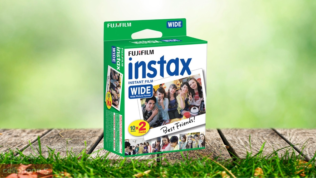 Color Film viền White, hộp 20 tấm tiện dụng