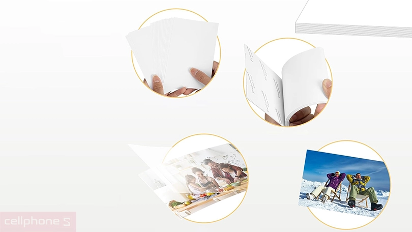 Số lượng Giấy in ảnh cho máy HPRT CP4100 Combo 108 Sheets/box