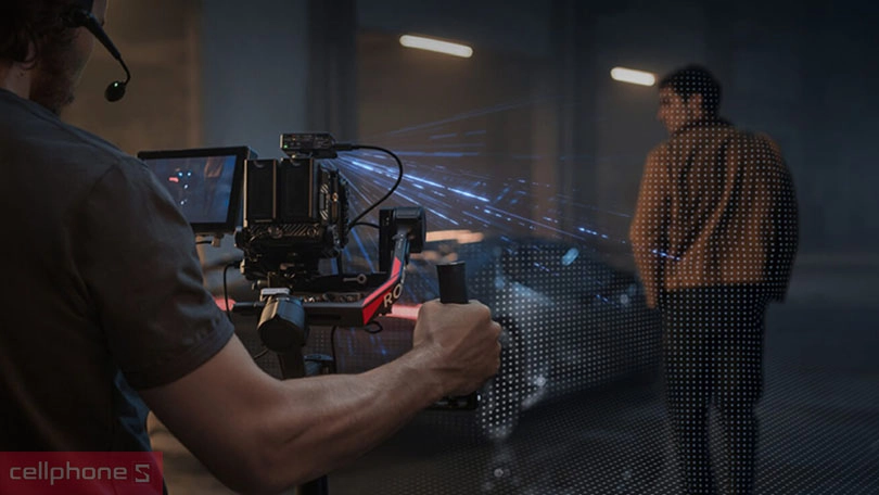 Tay cầm chống rung máy ảnh DJI Ronin-Rs4 Pro Combo - Tay cầm có khả năng lấy nét hiệu quả