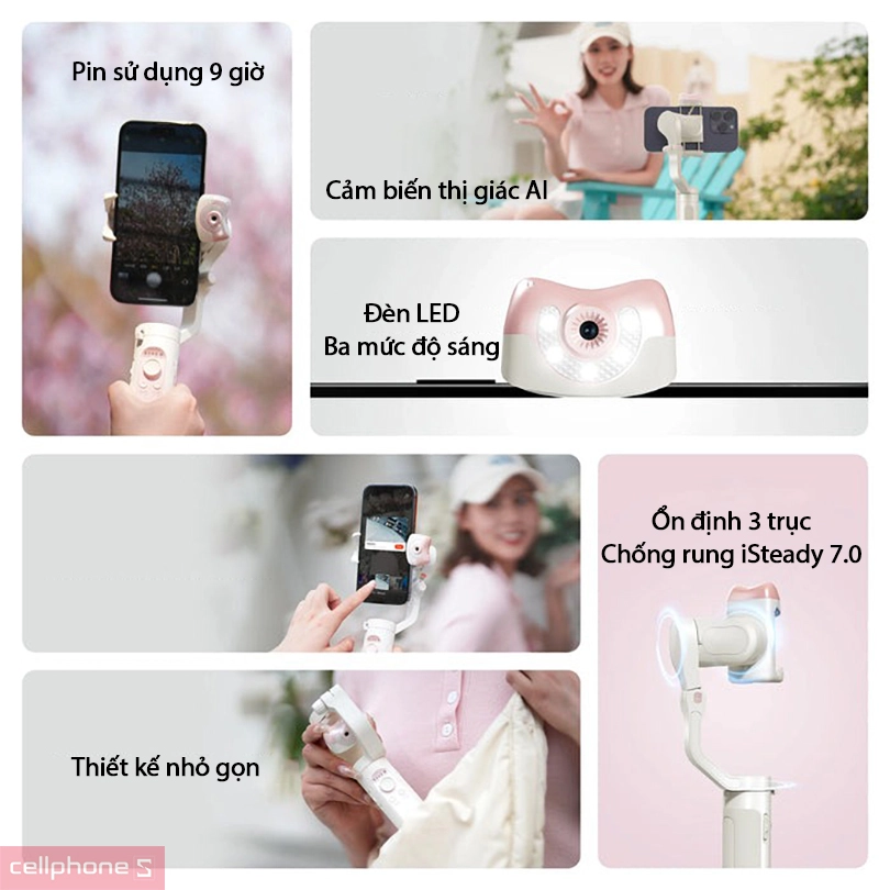 Gimbal Hohem iSteady V2S Kit