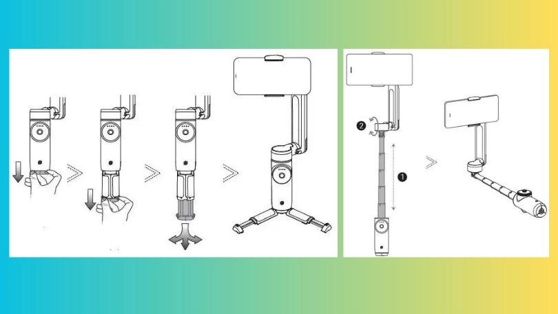 Hướng dẫn cách sử dụng các tiện ích có trên tay cầm Insta360 Flow
