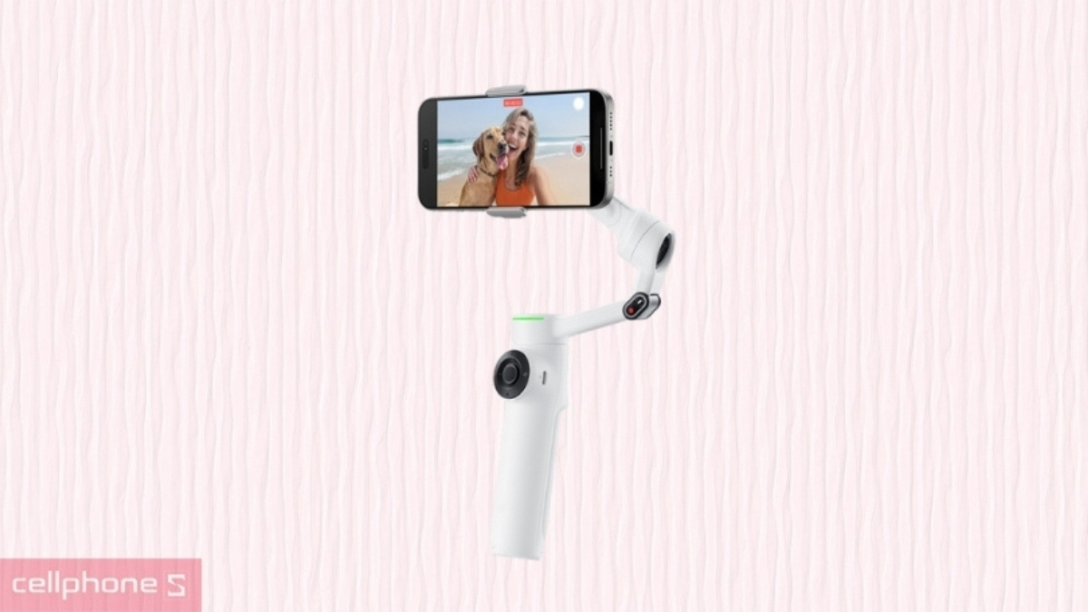 Hỗ trợ ứng dụng hiện đại, hình ảnh rõ nét của Gimbal Insta360 Flow 2 Pro Creator
