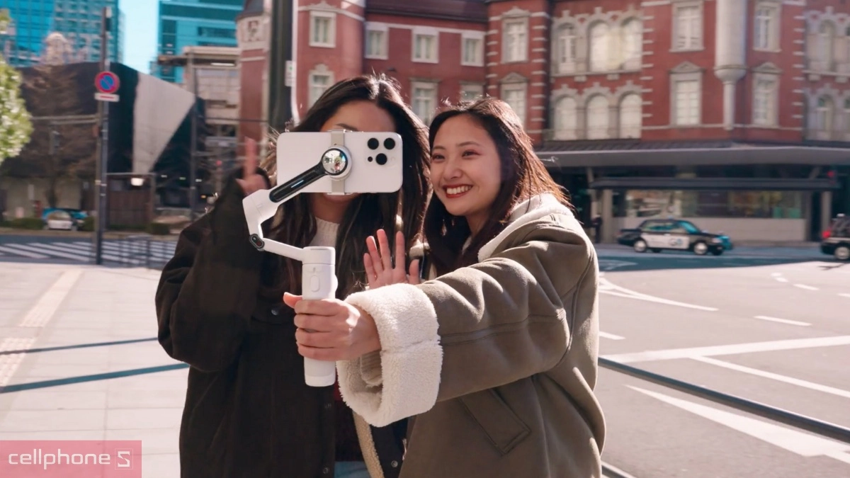 Hỗ trợ sáng tạo với gimbal Insta360 Flow 2 Pro Standard