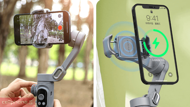 Trang bị công nghệ chống rung ổn định 3 trục nâng cấp