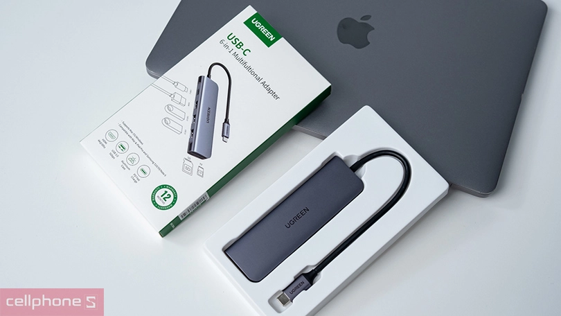 Hub Ugreen 6 in 1 CM195