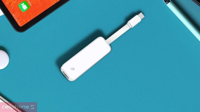 Bộ chuyển đổi USB type C to Lan RJ45 GIGABIT TP-LINK UE300C - Nhỏ gọn, tiện lợi