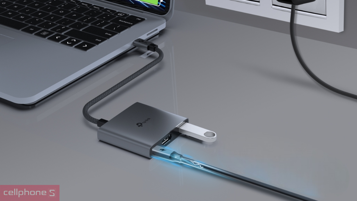 Tốc độ truyền tải của hub chuyển đổi TP-Link 3 trong 1 UH3020C