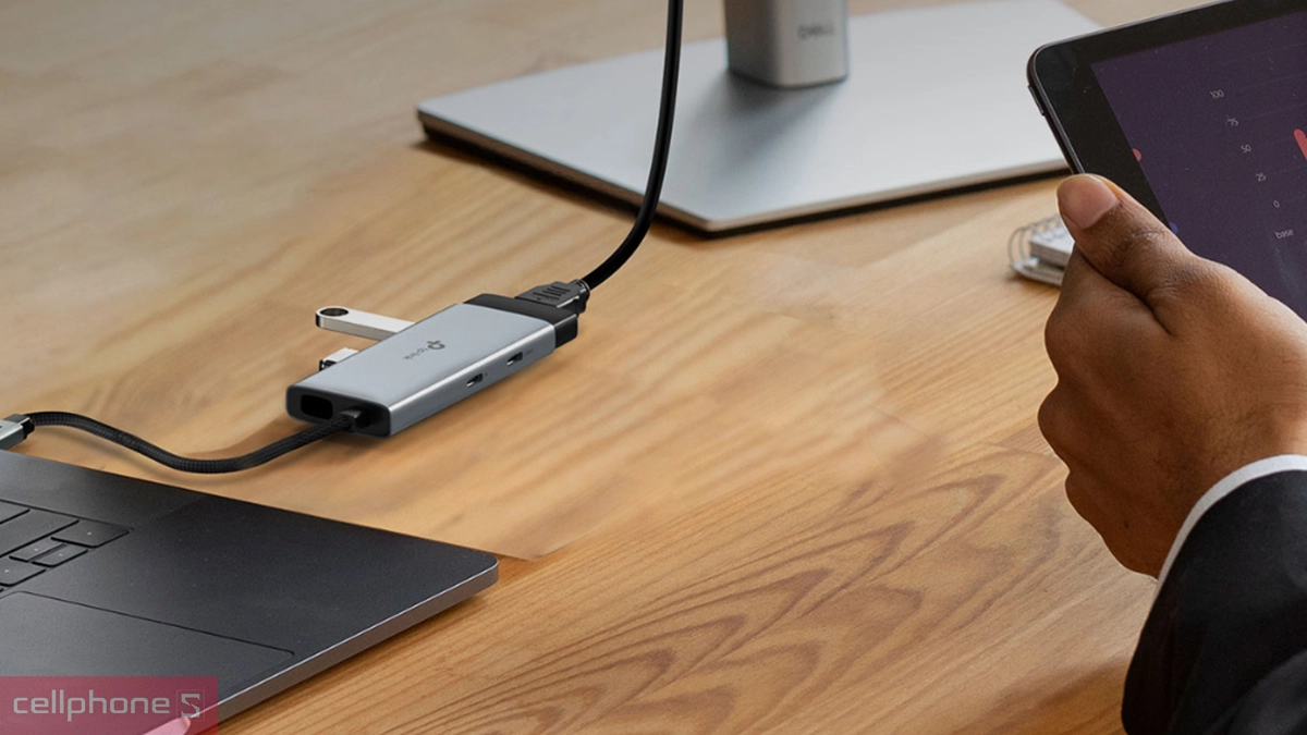 Tốc độ truyền tải, khả năng kết nối của hub chuyển đổi TP-Link 5 trong 1 UH5020C