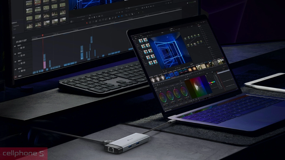 Hub chuyển đổi Tp-Link 6 trong 1 UH6120C - Truyền tải nhanh chóng, kết nối tiện lợi