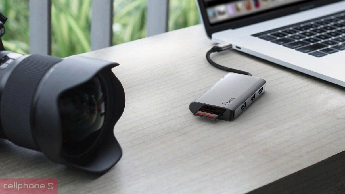 Hub Belkin USB-C 5 trong 1 PD 3.0 4K60Hz