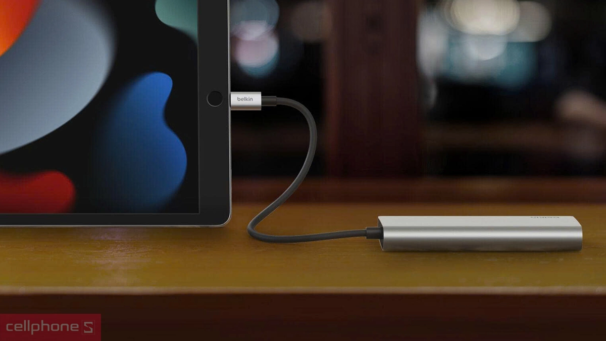 Cổng USB-A trên nhiều mẫu hub chuyển đổi Belkin còn khá hạn chế