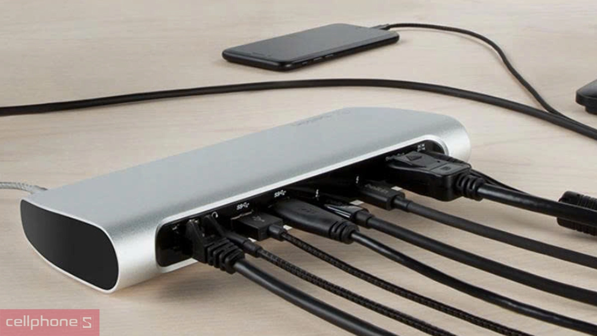 Xem xét số lượng, loại kết nối của hub belkin