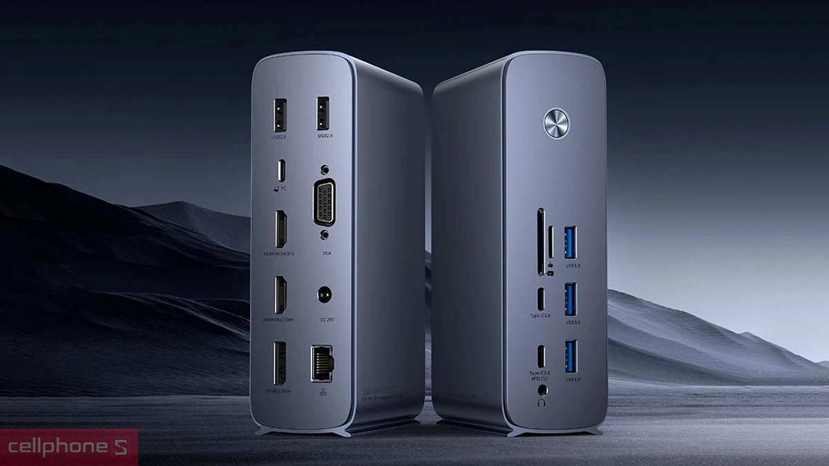 Tốc độ truyền tải Hub chuyển đổi Baseus đa năng UnionJoy Pro 17 in 1