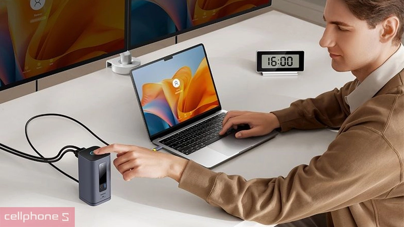 Tốc độ truyền tải của hub chuyển đổi Baseus Spacemate Series 10 in 1 dùng cho Mac