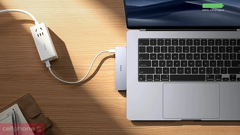 Tốc độ Hub chuyển đổi Baseus UltraJoy Series 5 cổng