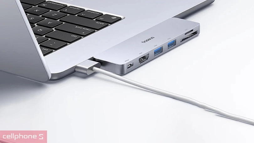 Thiết kế Hub chuyển đổi Baseus Ultrajoy Series 6 cổng