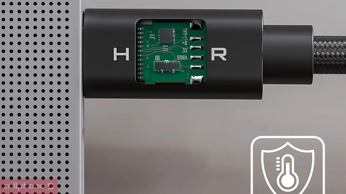 Cáp HyperDrive Type-C 240W 40Gbbps 1.2m HD6500 truyền file nhanh, sạc ổn định