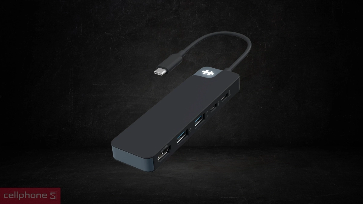 Hub chuyển đổi HyperDrive Flex Type-C 5 in 1 HD4101 - Tối ưu kết nối, xuất hình 4K