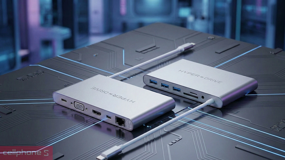 5 cổng kết nối mạnh mẽ, tương thích rộng rãi