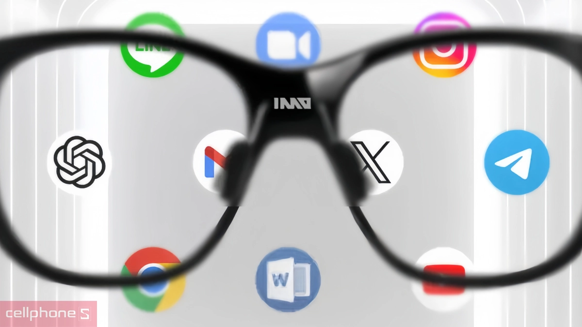 Cấu hình Snapdragon kính thông minh AI&AR INMO Air 3 Smart Glasses