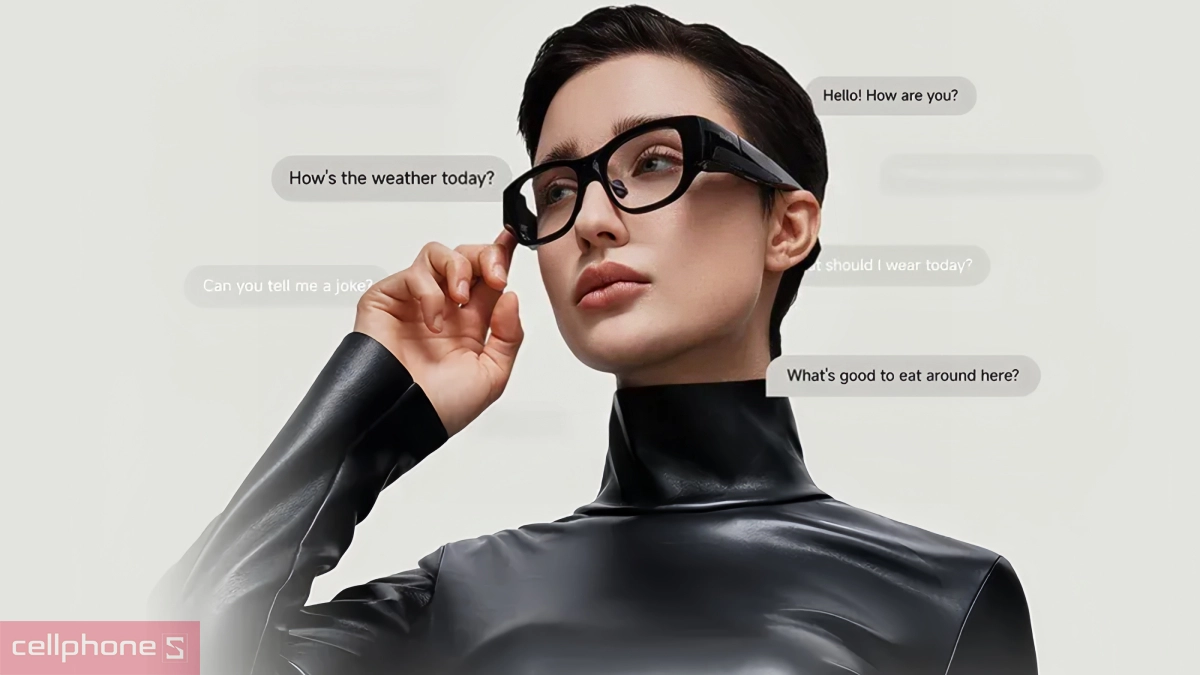 Phương thức điều khiển kính thông minh AI&AR INMO Air 3 Smart Glasses đa dạng