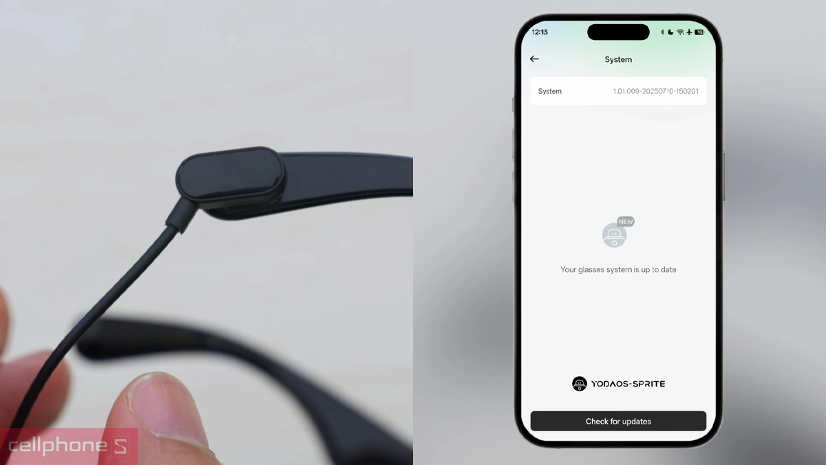 Cập nhật firmware để có trải nghiệm liền mạch