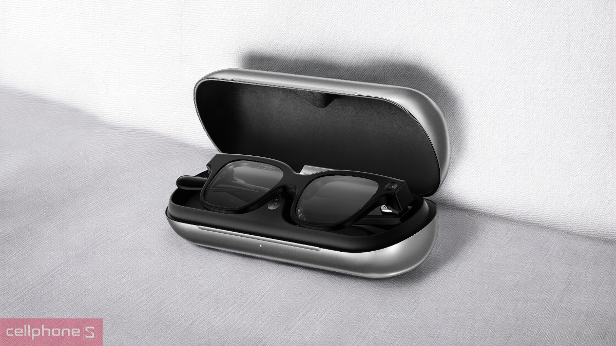 Kính thông minh AI AR Rokid Glasses sở hữu pin 210mAh