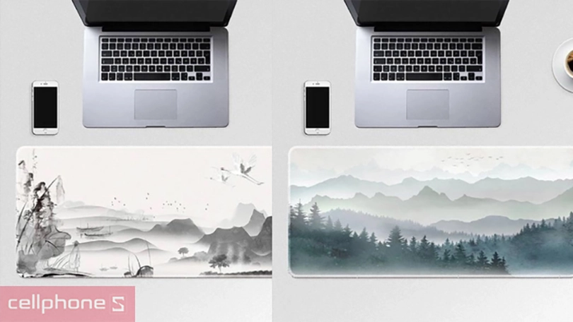 Thảm da trải bàn Deskpad S-Case 90 x 40 cm (Ngẫu nhiên)