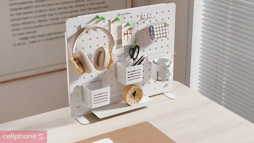 Khả năng lắp đặt bảng treo đồ Pegboard Hyperwork PG-02