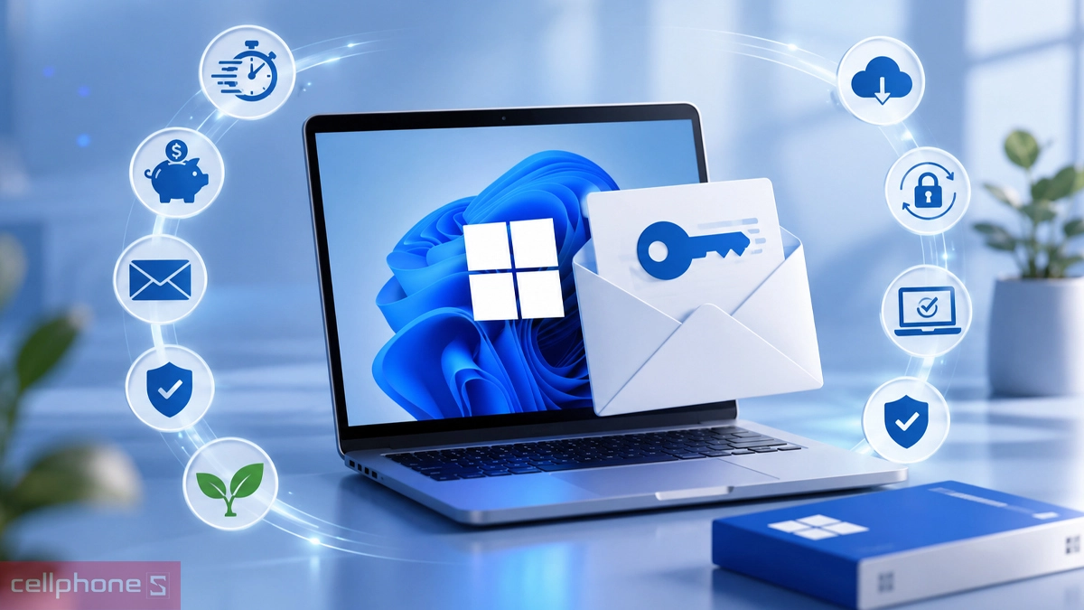 Ưu điểm Windows 11 Home key điện tử