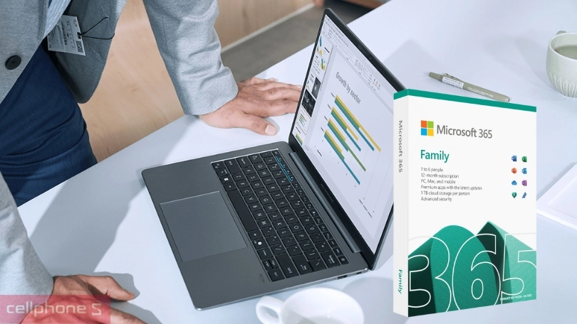 Phần mềm Microsoft Office 365 Family – Sử dụng office bản quyền trên 5 thiết bị