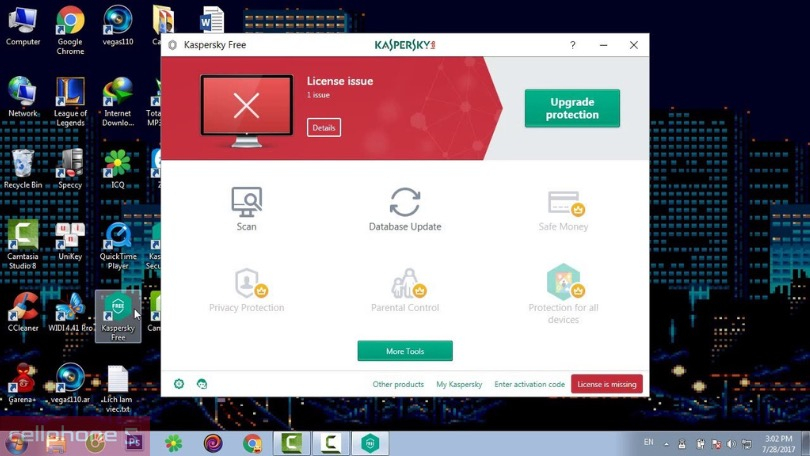 Phần mềm diệt virus Kaspersky