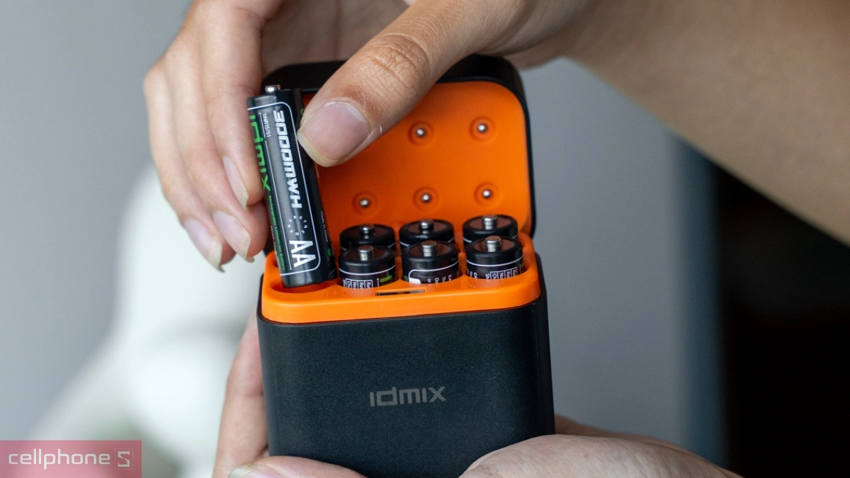 Xác định mức dung lượng (mAh) tương thích