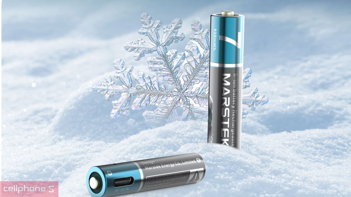 Dung lượng pin lớn và điện áp ổn định