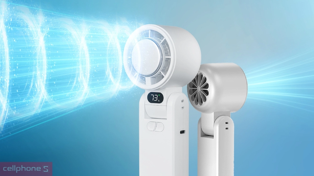 cấp độ quạt cầm tay mini Acerpure COZY HF1